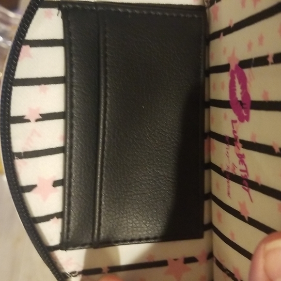 Betsey Johnson Leopard kitty cat wristlet clutch - Picture 6 of 8